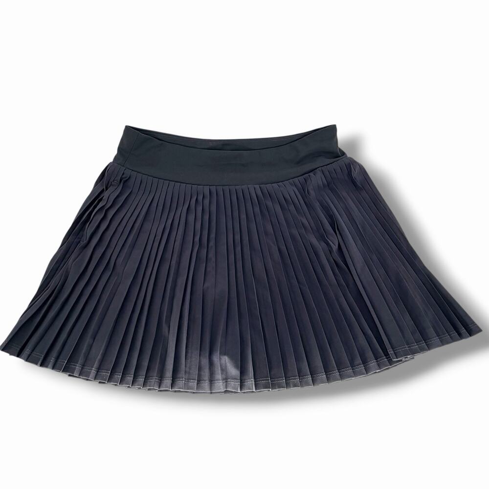 Radmor Hannah Pleated Skort Skirt Golf Pickleball TennisBlack Women's Large